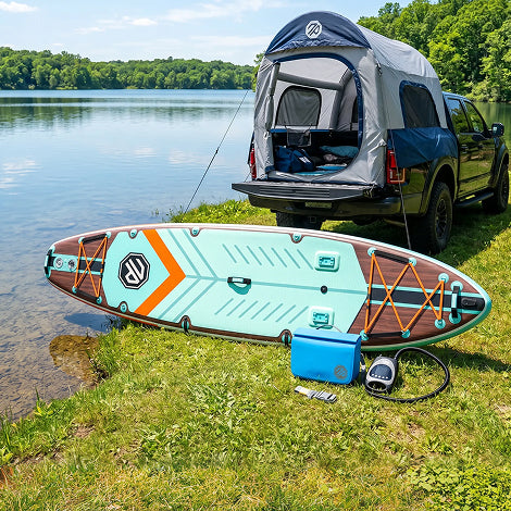 Wie man das ultimative schwimmende Camp-Setup baut