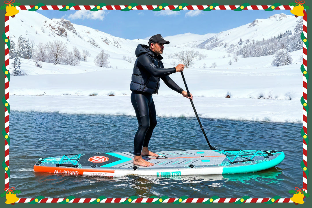 Stand-Up-Paddling im Winter: Tipps & Ausrüstung
