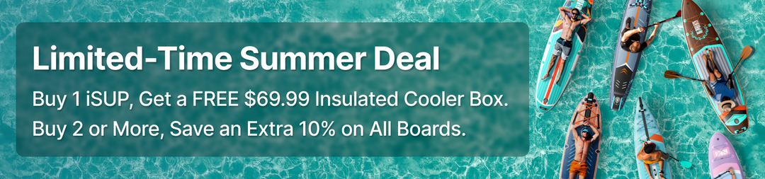 Reite die Wellen diesen Sommer: Exklusive August-Angebote für Paddle Boards