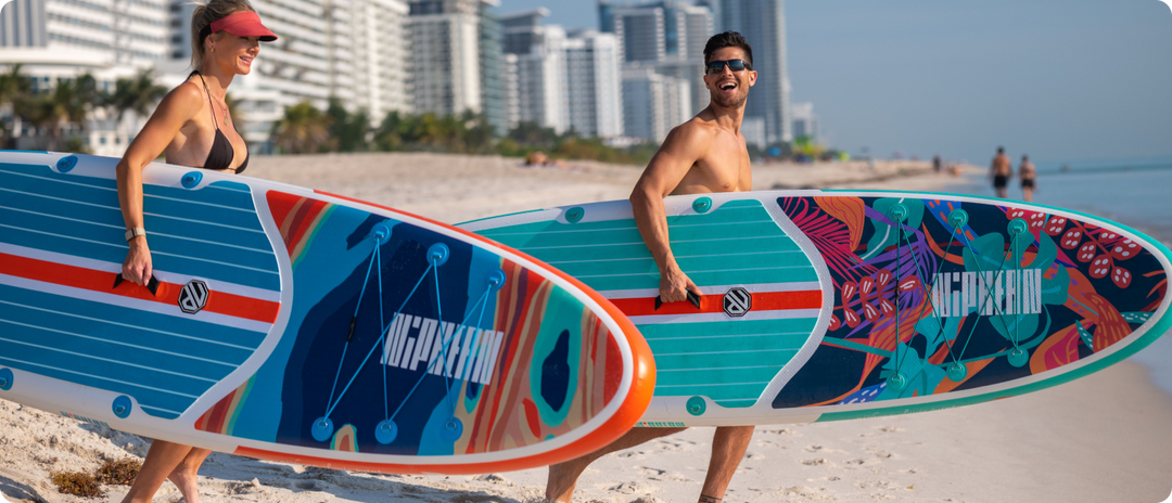 Das Gleichgewicht auf dem Stand-Up-Paddle-Board verbessern