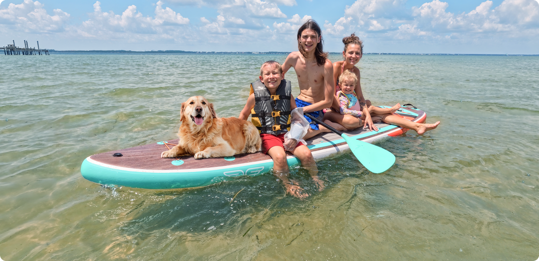 5 Gründe, warum Paddleboarding die ultimative Familienaktivität ist!