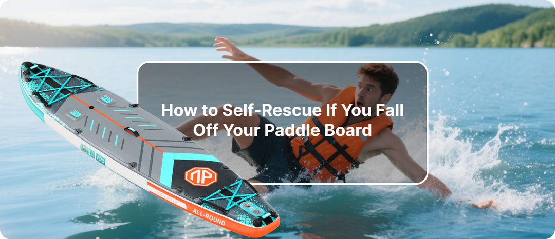 Wie man sich selbst rettet, wenn man vom Paddleboard fällt