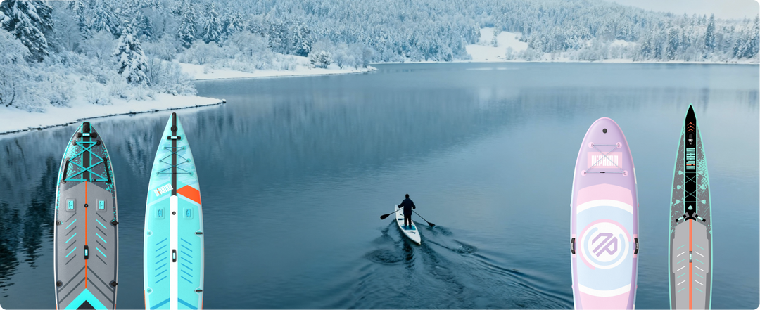 So bereiten Sie sich auf das Stand-Up-Paddling bei kaltem Wetter vor