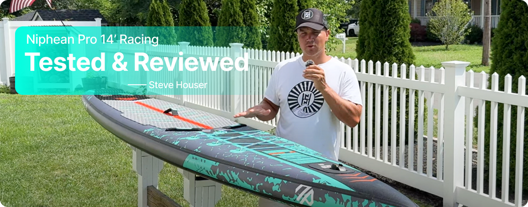 Getestet und bewertet: Niphean Pro 14’ Racing Paddle Board mit Steve Houser