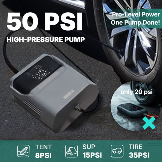 Niphean Auto-Ladegerät Elektrische Luftpumpe