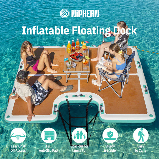 Niphean Aufblasbarer Schwimmdock