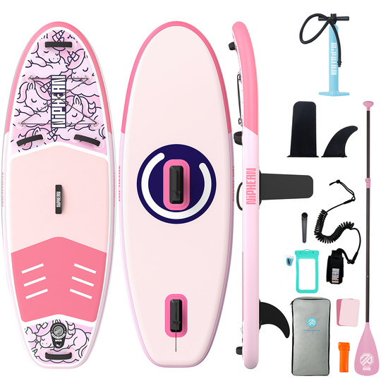 Niphean 7'6" Aufblasbares Stand-Up-Paddle-Board-Set