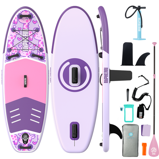 Niphean 7'6" Aufblasbares Stand-Up-Paddle-Board-Set