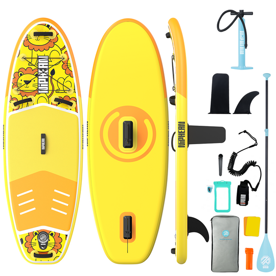 Niphean 7'6" Aufblasbares Stand-Up-Paddle-Board-Set