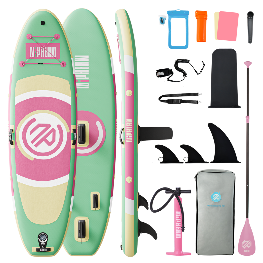 Niphean Classic All-Round 10' aufblasbares Stand Up Paddle Board (alle Farbvarianten)--