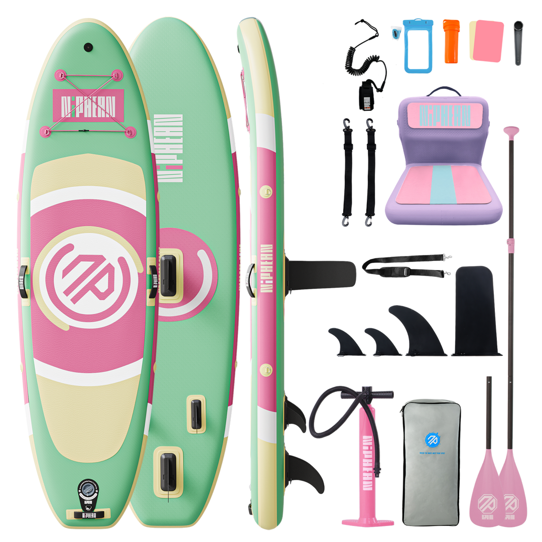 Niphean Classic All-Round 10' aufblasbares Stand Up Paddle Board (alle Farbvarianten)--