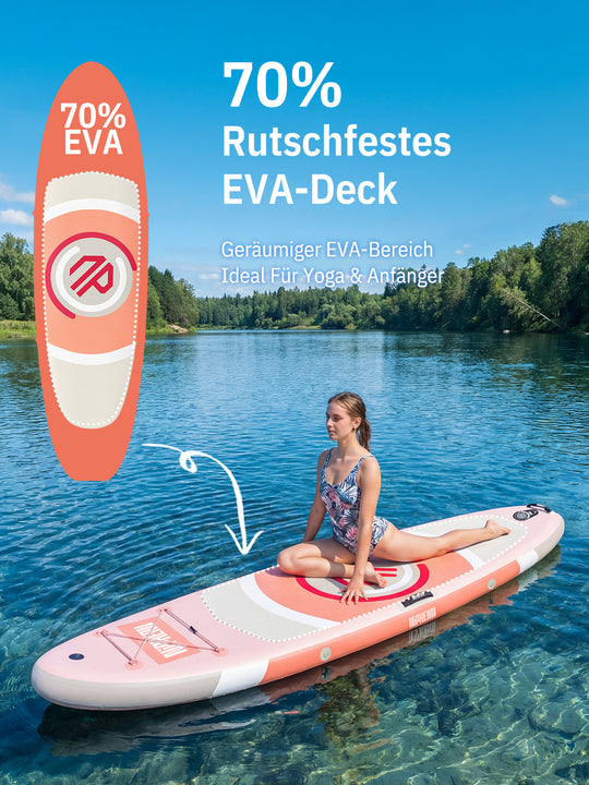 Niphean Dreamspace Serie 305cm Aufblasbares Stand Up Paddle Board Set