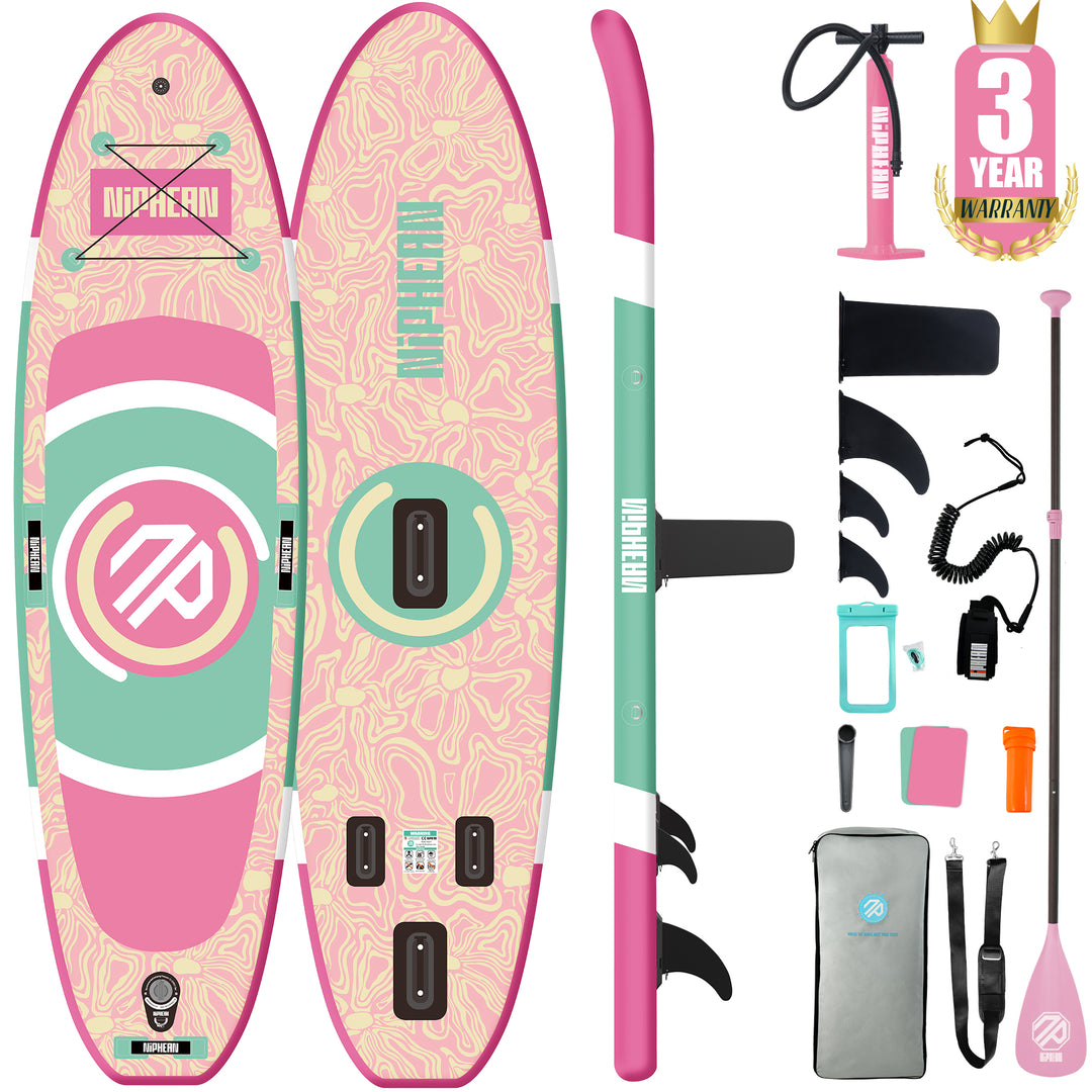 Niphean Classic All-Round 10' aufblasbares Stand Up Paddle Board (alle Farbvarianten)--