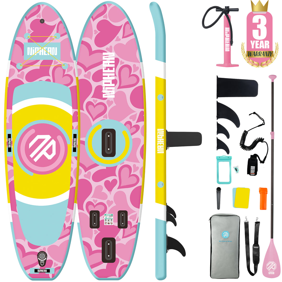 Niphean Classic All-Round 10' aufblasbares Stand Up Paddle Board (alle Farbvarianten)--